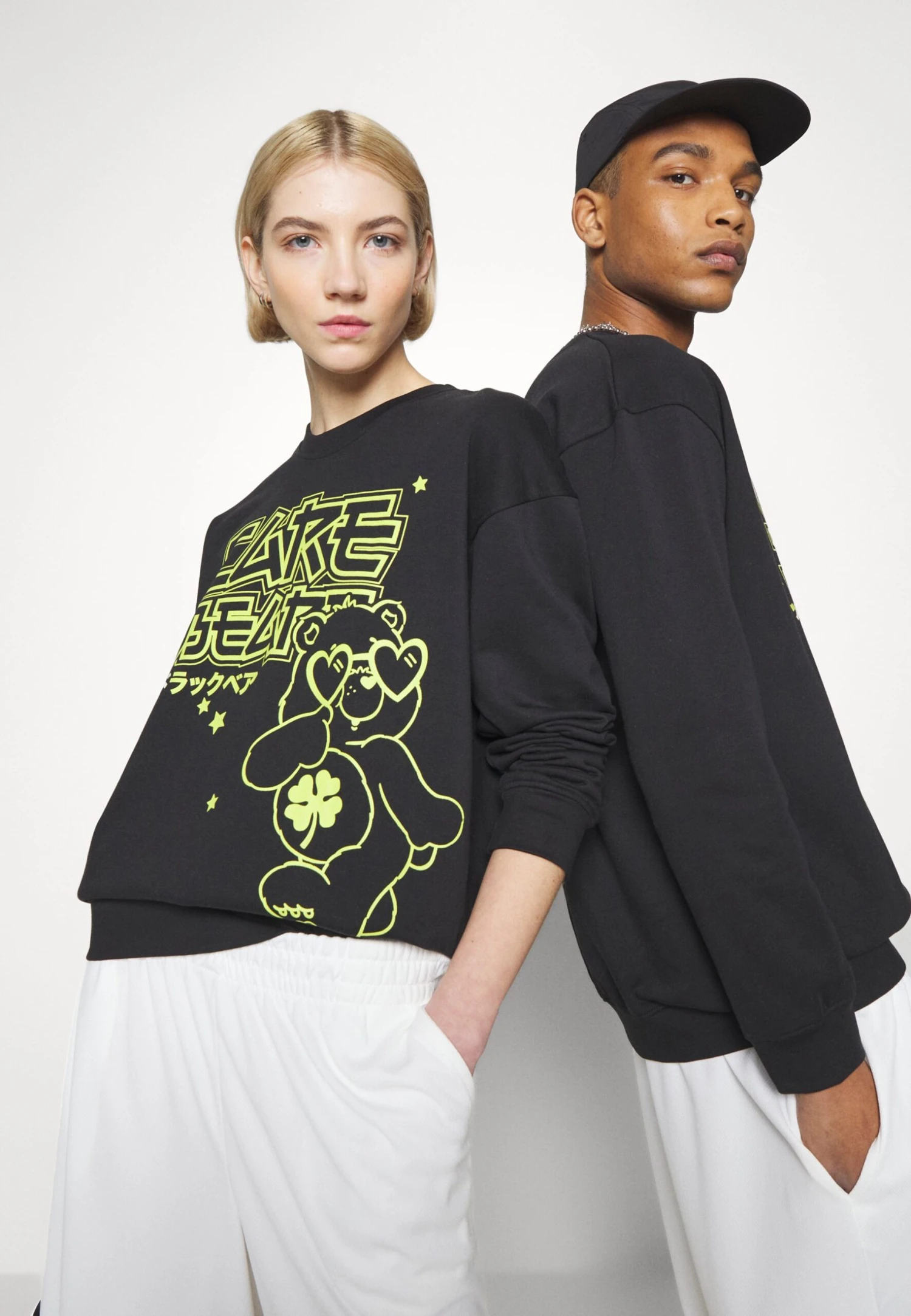 YOURTURN Care Bears Unisex - Sweater - Black 6 YOURTURN Care Bears Unisex - Sweater - Black - Afbeelding 4