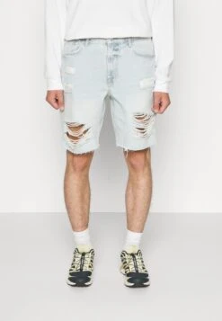 YOURTURN Unisex - Jeansshort - Light Blue Denim -Yourturn e48fad9dcdd942cb91ec798b073960b6