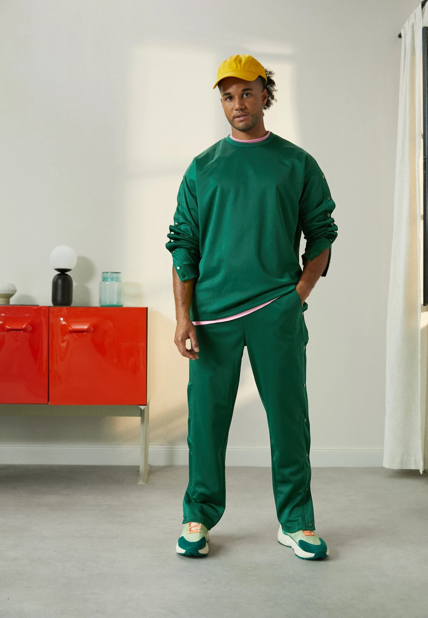 YOURTURN Unisex - Longsleeve - Dark Green 4 YOURTURN Unisex - Longsleeve - Dark Green - Afbeelding 2