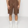 YOURTURN Unisex - Jeansshort - Brown 2 YOURTURN Unisex - Jeansshort - Brown -Yourturn ed5d26a5f0ab47b69974ad3451b1f5c7