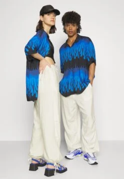 YOURTURN Genderless Parachute Unisex - Broek - White -Yourturn f47a0e1ecff04f00b66902953e5c6730