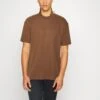 YOURTURN Unisex - T-Shirt Basic - Brown -Yourturn f6d7f0c6a44544beafa05cdb09e16cf0