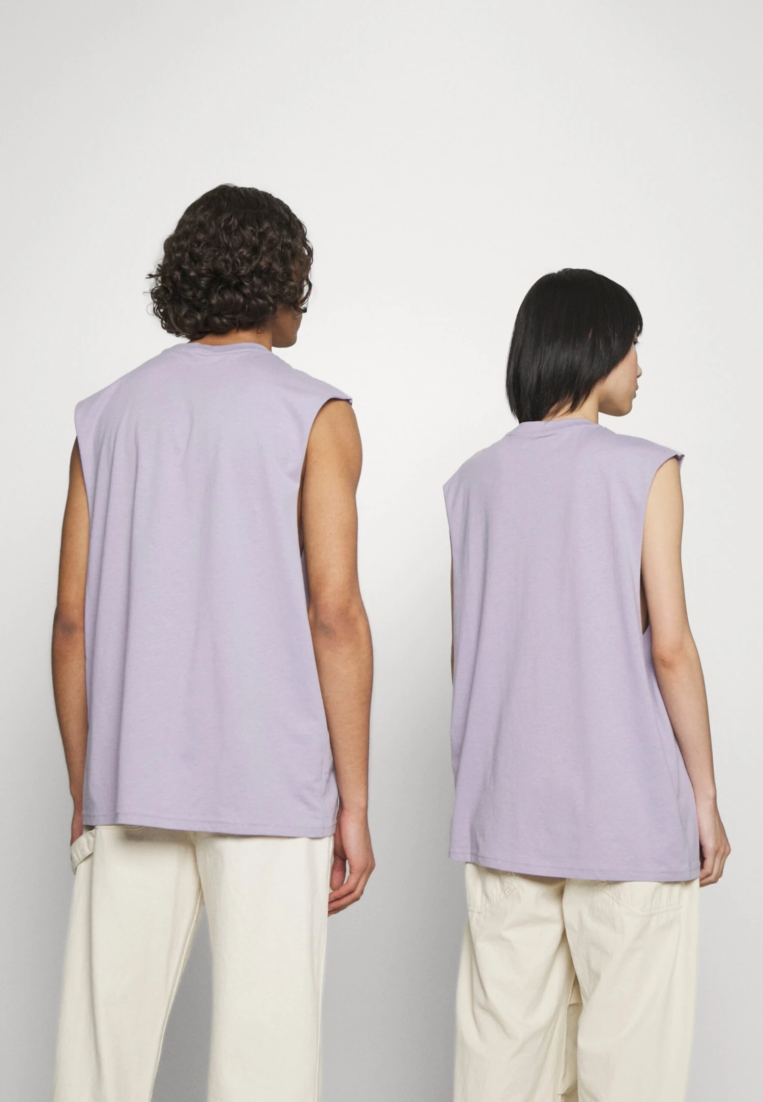 YOURTURN Unisex 2 Pack - Top - Lilac/Light Green 5 YOURTURN Unisex 2 Pack - Top - Lilac/Light Green - Afbeelding 3